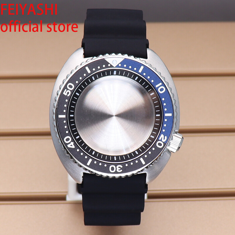 45mm Men’s Watch Case Strap Seiko Skx007 Skx009 Mod For Nh35 NH36 NH38 Movement