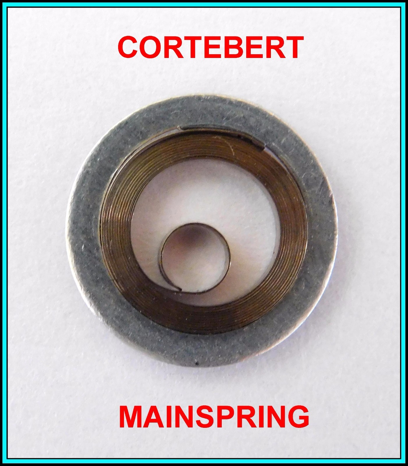 CORTEBERT MAINSPRING Caliber 697 (Ressort – Muelle – Zugfeder – Molla) – N.O.S.