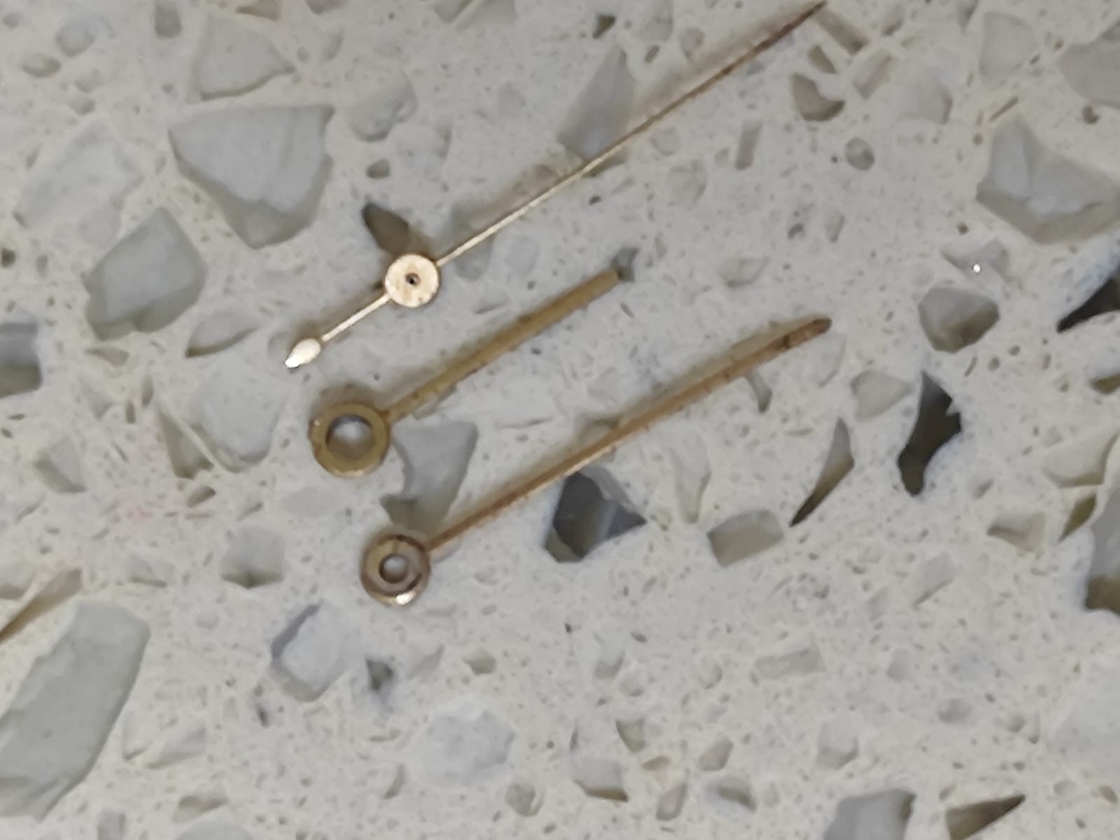 IWC Schaffhausen CAL C 89 PART Set Hands Gold – IWC C 89 USED 3 hands K