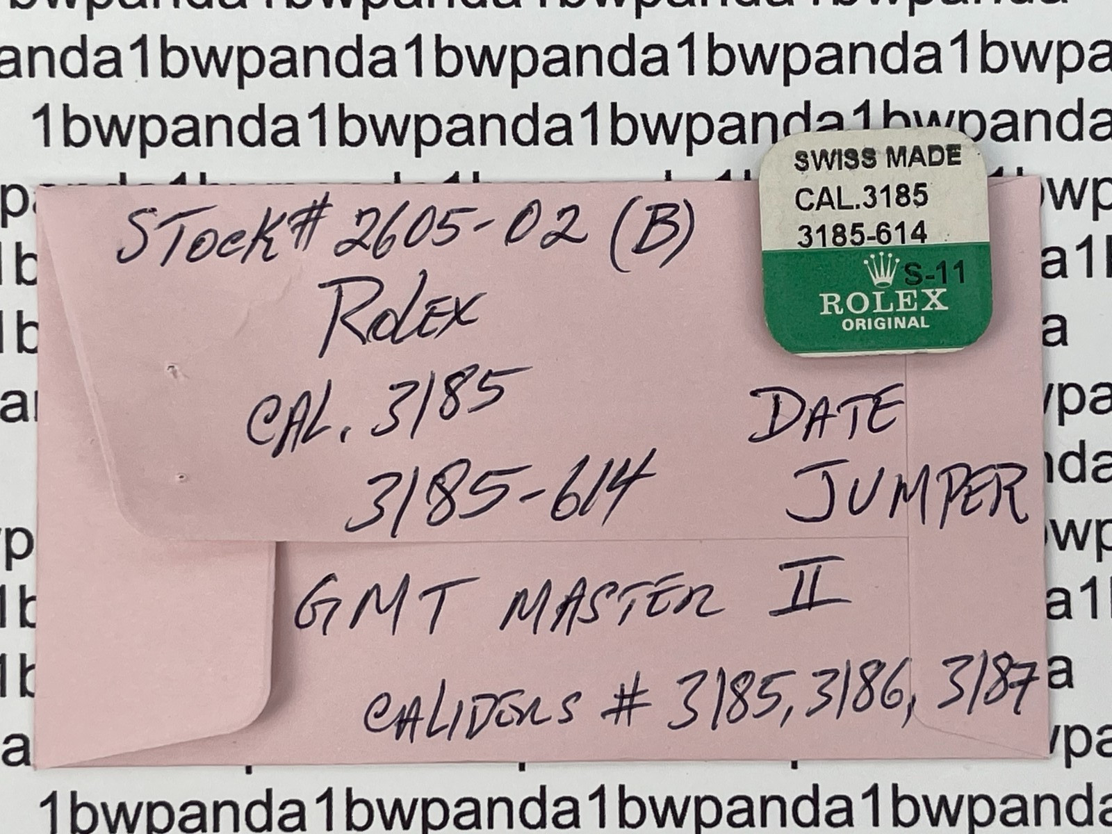 OEM Rolex Parts #3185-614 Date Jumper ===Brand New==Genuine Factory Sealed===