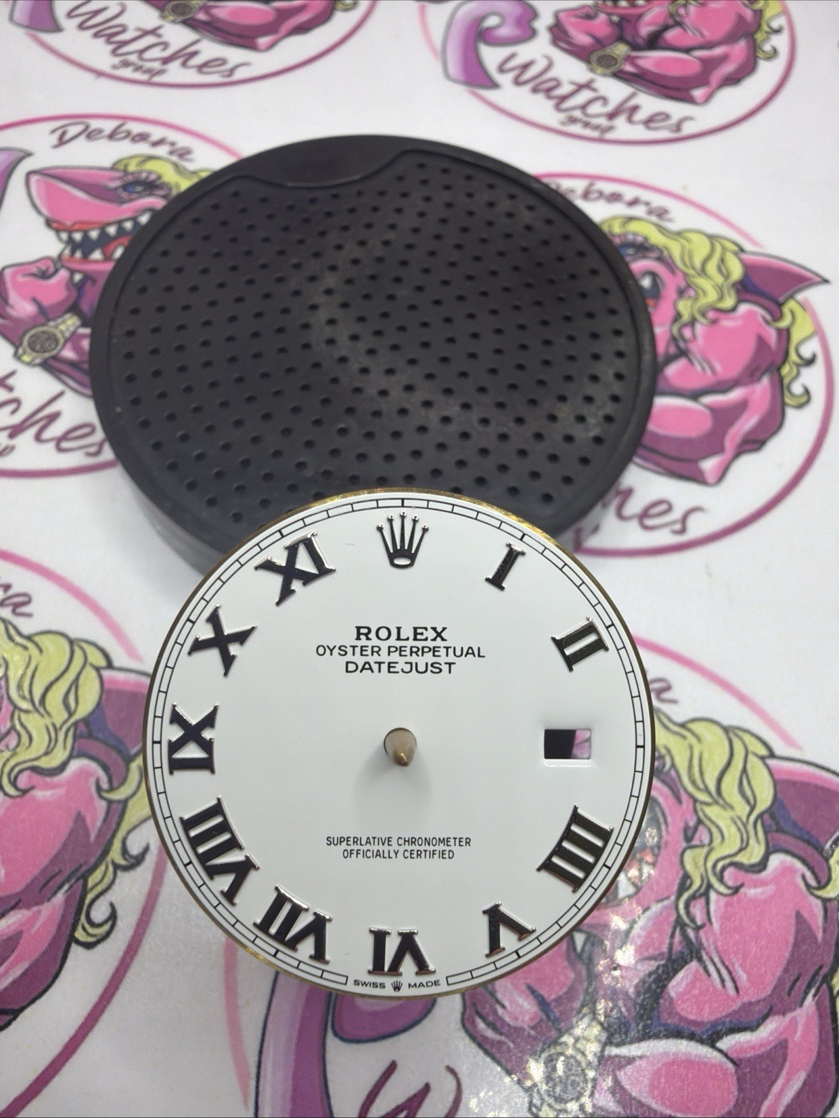 Rolex Datejust Dial 41mm Ref 126300 162334 White Roman Genuine