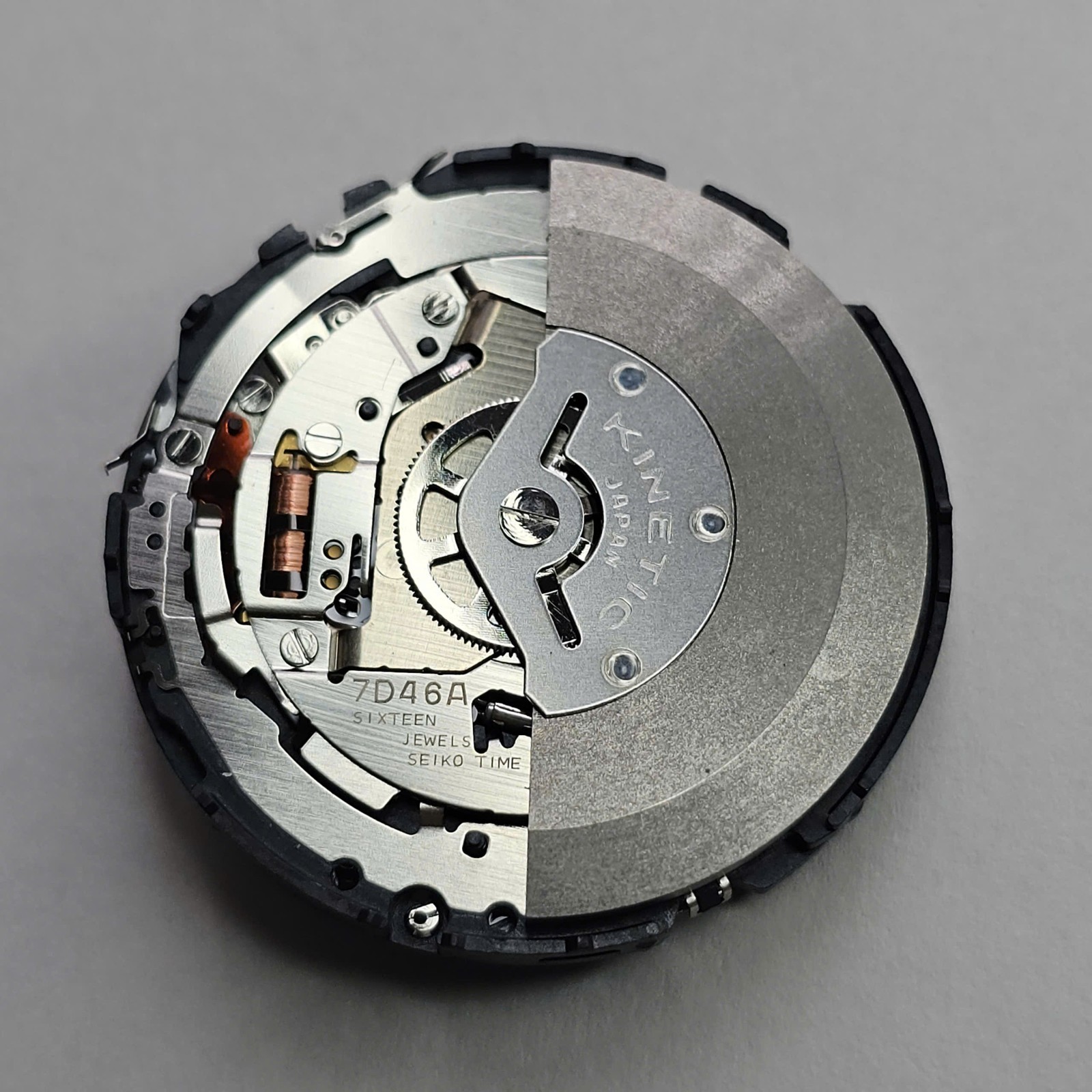 Seiko Cal. 7D46 Movement | Kinetic Quartz | Perpetual Calendar | 16 Jewels 7D46A