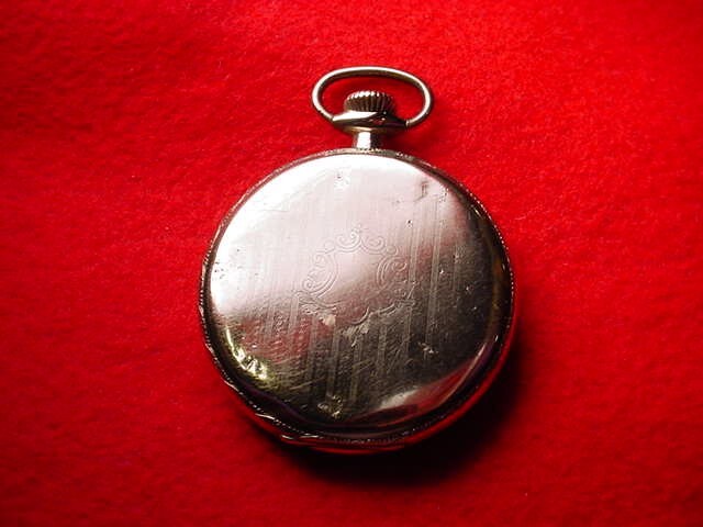 16 SIZE GOLD FILLED SCEPTOR OPEN FACE WATCH CASE! #17