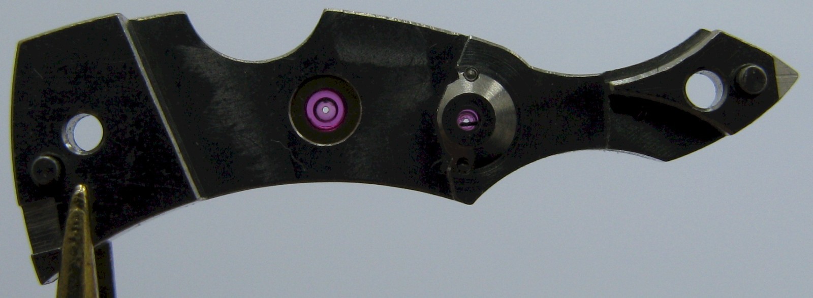 IWC c 89 Watch Part: train wheels bridge