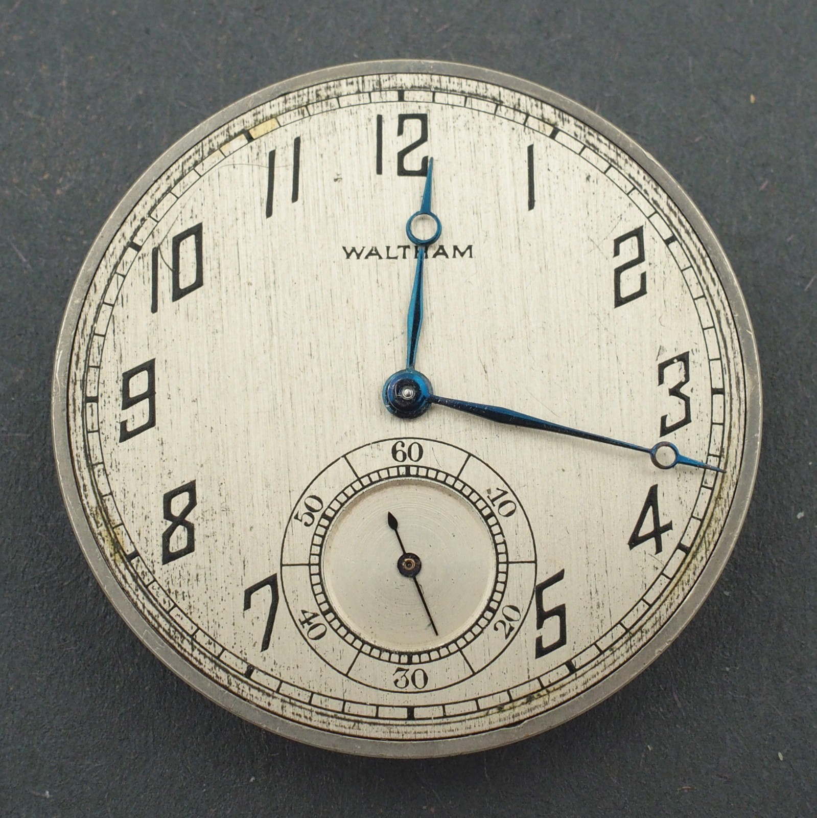 Waltham 12s 17J Grade 225 OF Pocket Watch Movement for Parts or Repair #F446