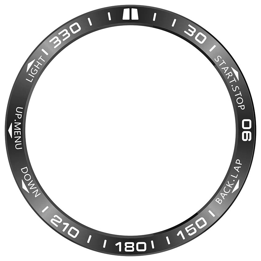 Stainless Steel Watch Protectors Watch Bezel for Garmin Fenix8 AMOLED / SOLAR