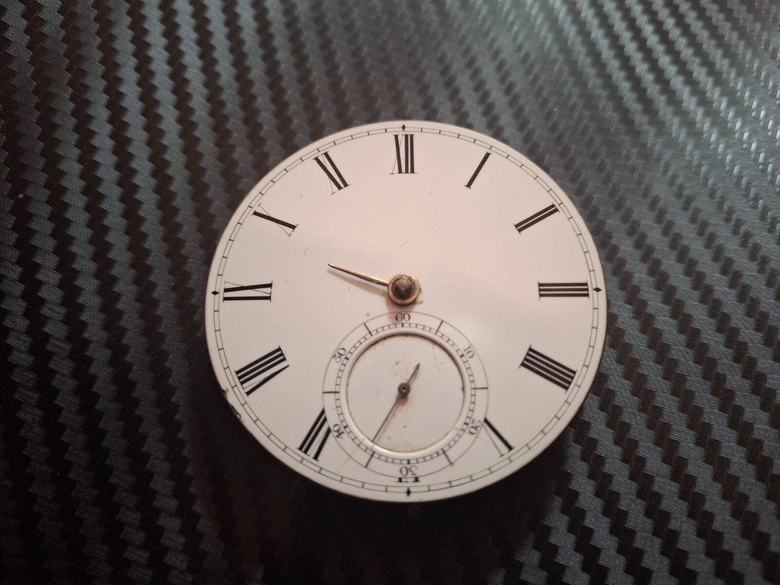 F.B Adams & sons pocket Watch movement london… clean… non-working
