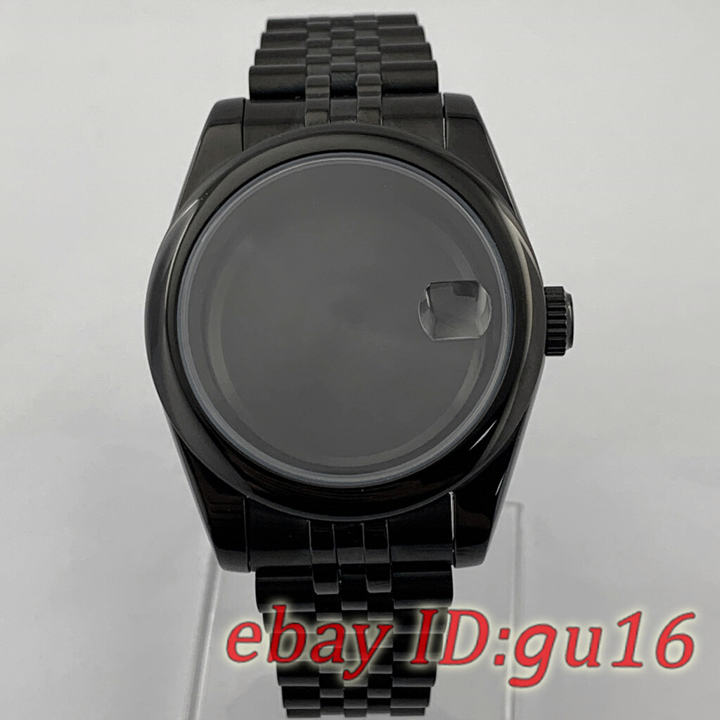 36mm/40mm PVD Sapphire Watch case Fit NH34 NH35 NH36 ETA 2824/2836 Miyota 8215
