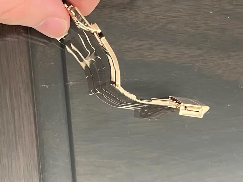 New Generic 22MM 24MM Gold Color Deployment Clasp Buckle To Fit Hublot Watch