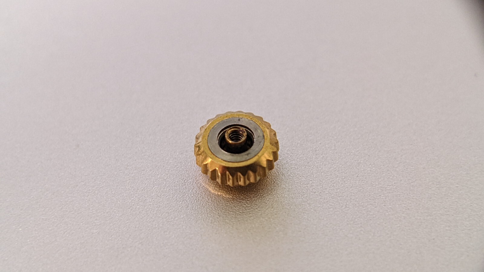 Unbranded Ω OM yellow CROWN 5.0 x 2.0 tap 10Y (0.90mm stem thread)