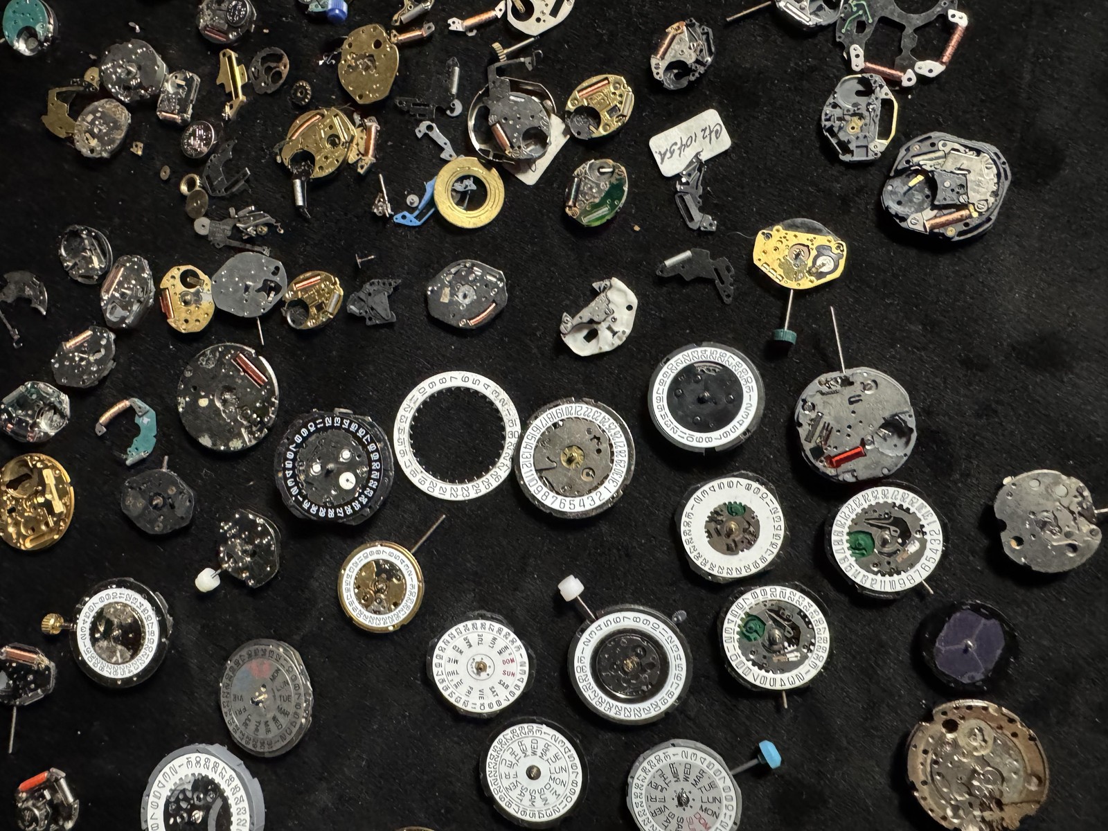 Large Lot Watch Movement Parts Quartz Mechanical For Repair Craft Steampunk