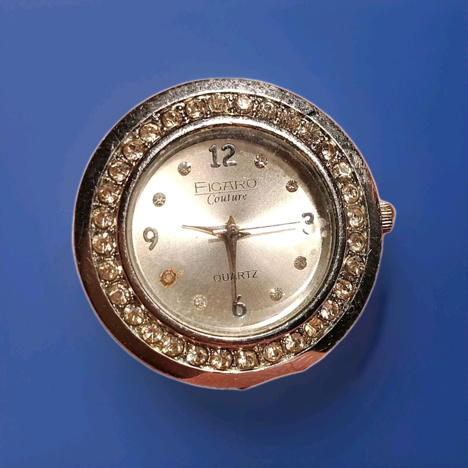 Figaro Couture Quartz Watch Movement Silver Stainless Steel 8023