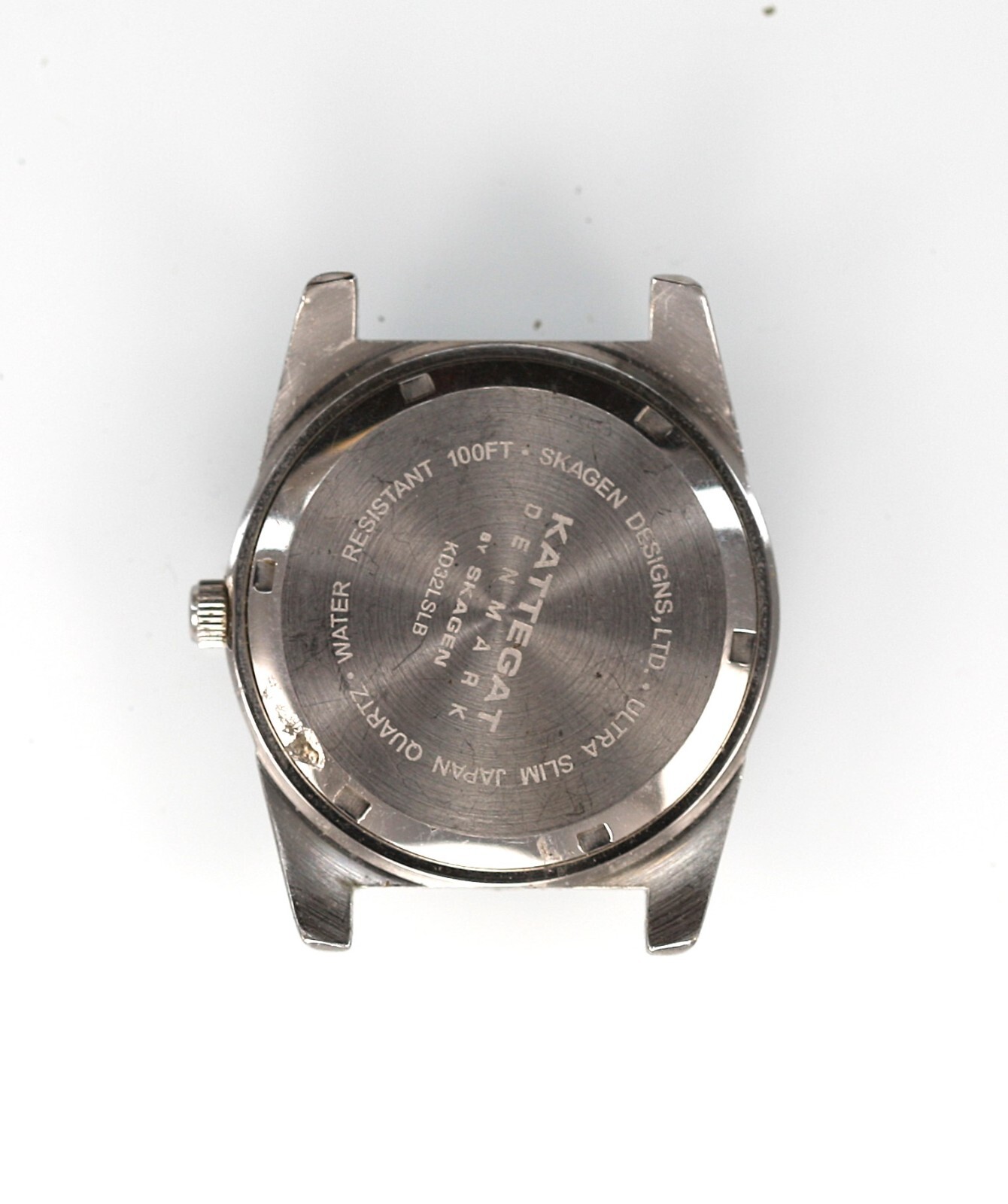 Kattegat Denmark Skagen Watch Men KD32LSLB Silver Stainless St NON-WORKING