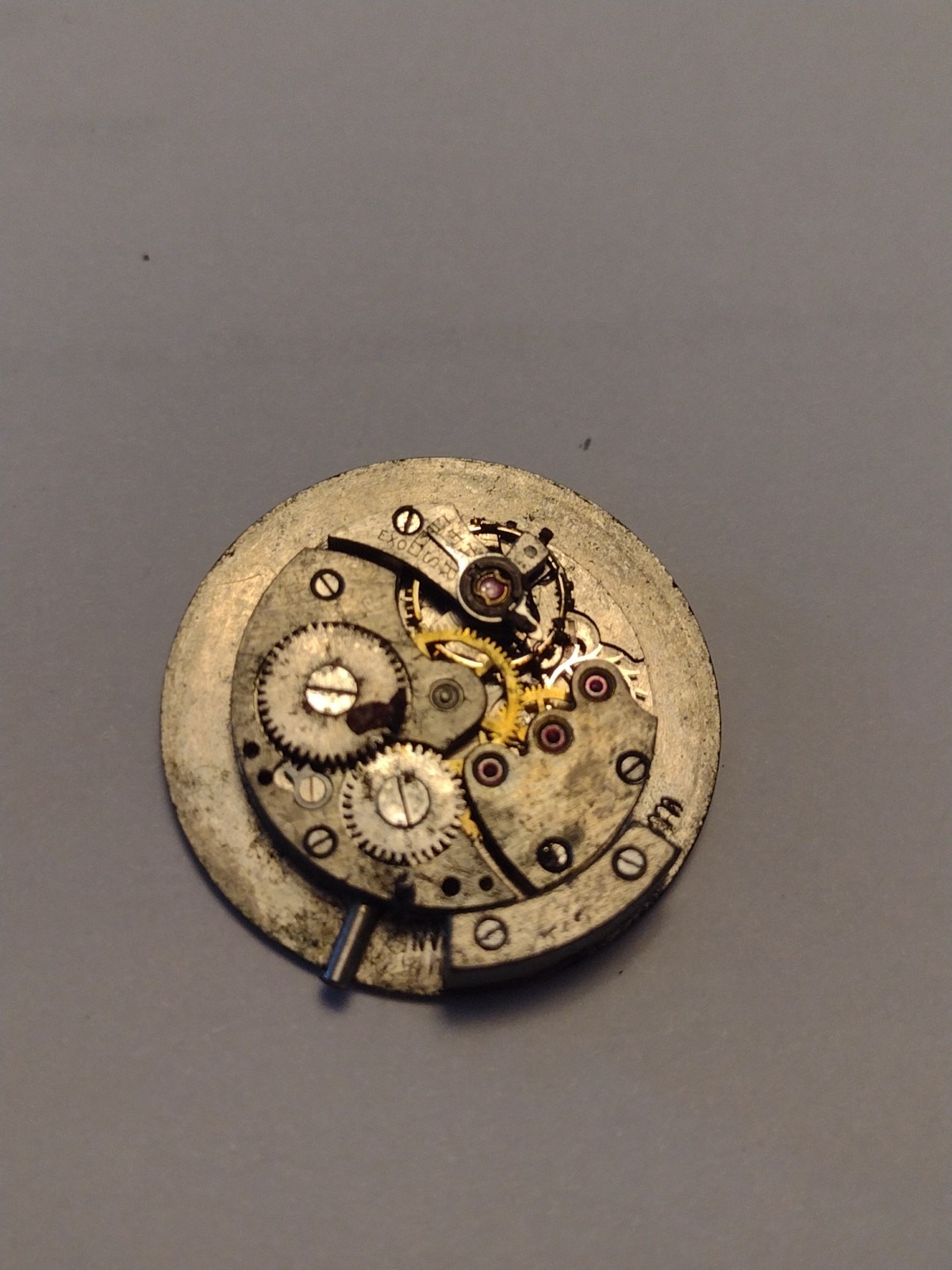 Vintage EMPIRE Watch Movement For Parts or Repair NOT WORKING!