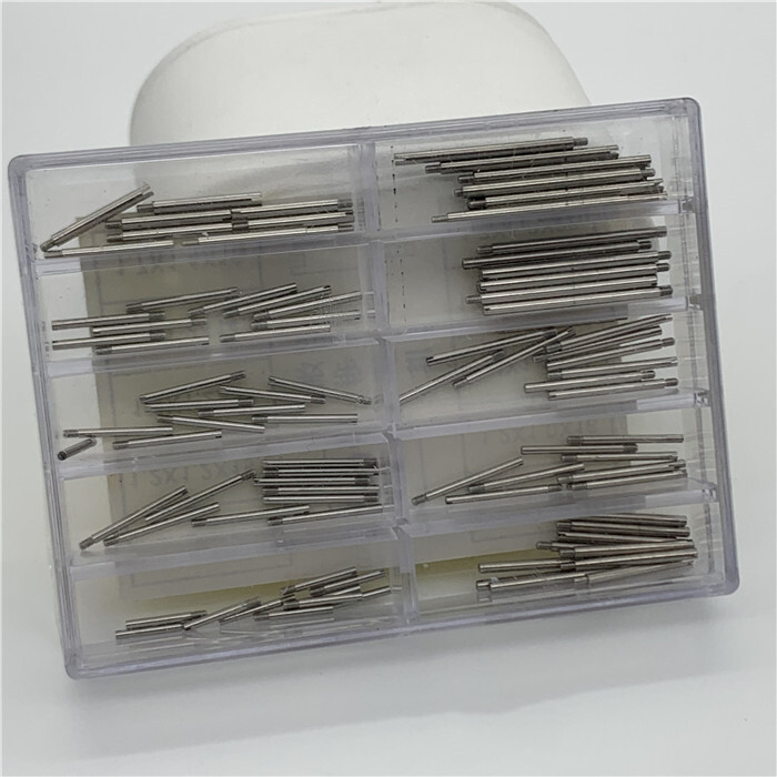 10 Sizes 100pcs 304 Stainless Steel Watch Strap Screw Jewelry Watch Repair Parts