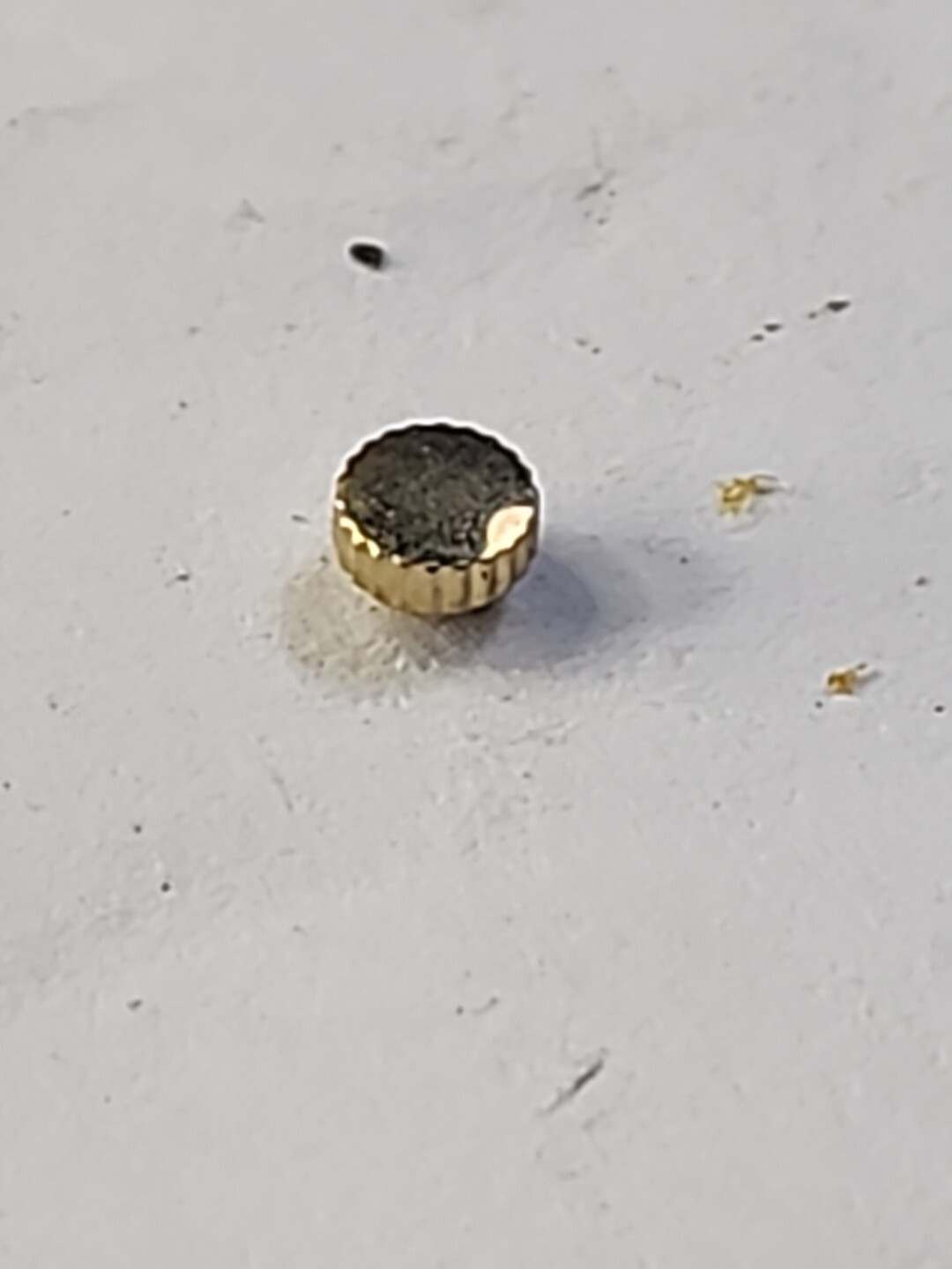 3mm Tap 12 Crown Gold Tone Seiko Citizen Dustproof