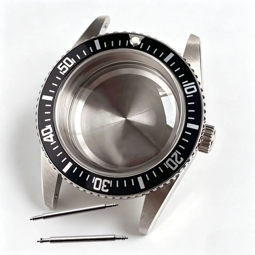 Tandorio 20ATM 38mm Mod NH34 NH35 Steel Diver Men Watch Case For NH35 NH36