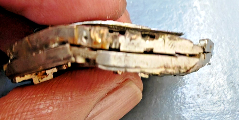 Orig ROLEX Sky-dweller movement CAL 9002 damaged incomplete crushed