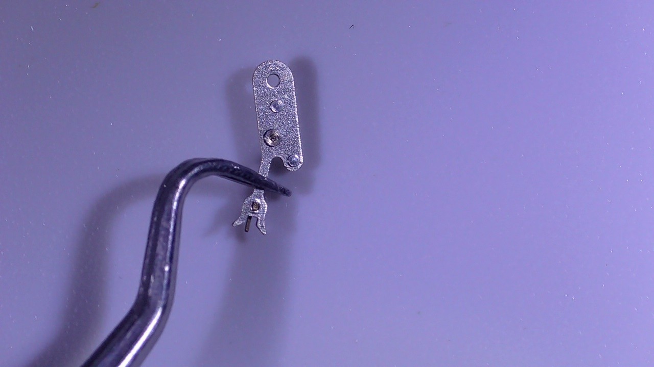 Watch Parts For Cattin C-66 Stainless Steel Gray Escapement Anchor