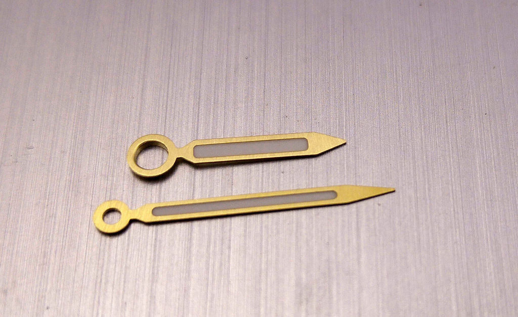Gold Double Pencil thin end Hand set for 6497 Cortbert 616 Molnija 3601 Pam 6152