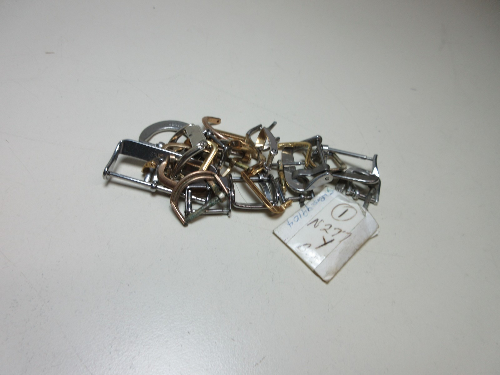 LOT WATCH BAND BUCKLES CLOSER CLASP WATCHMAKER REPLACEMENT PARTS #95
