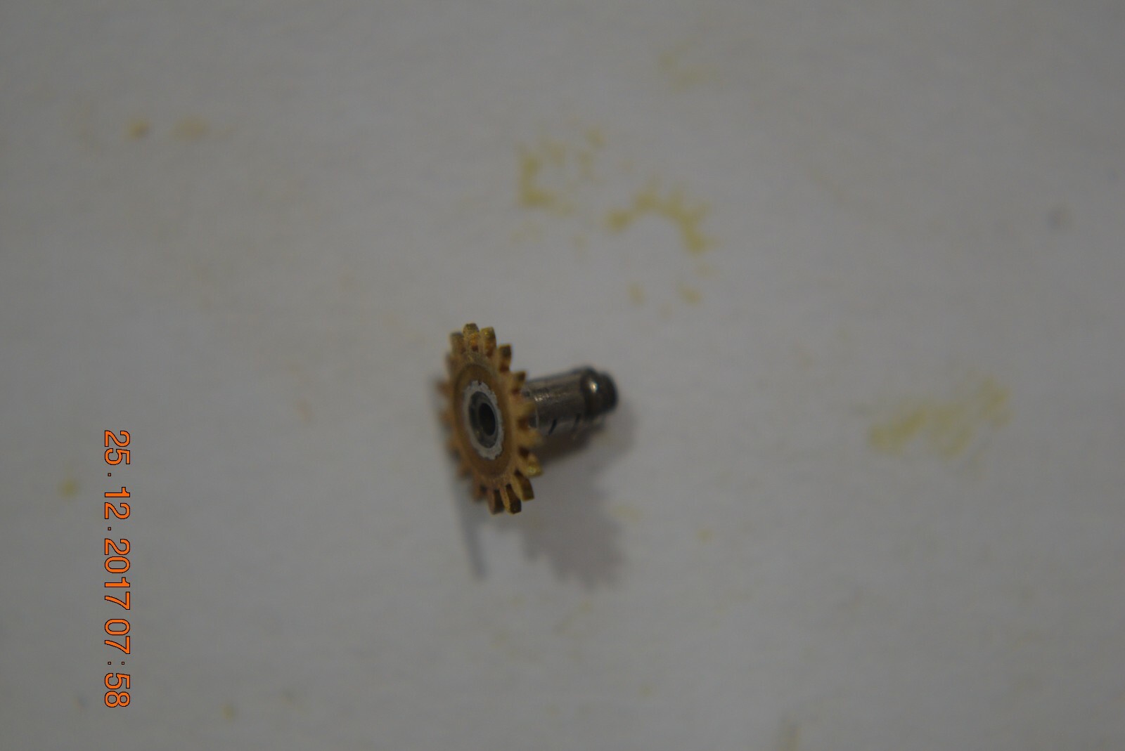 1904 Elgin-18S-7J-Grade 287-Class 105-( CANNON PINION & HOUR AND MINUTE GEARS)