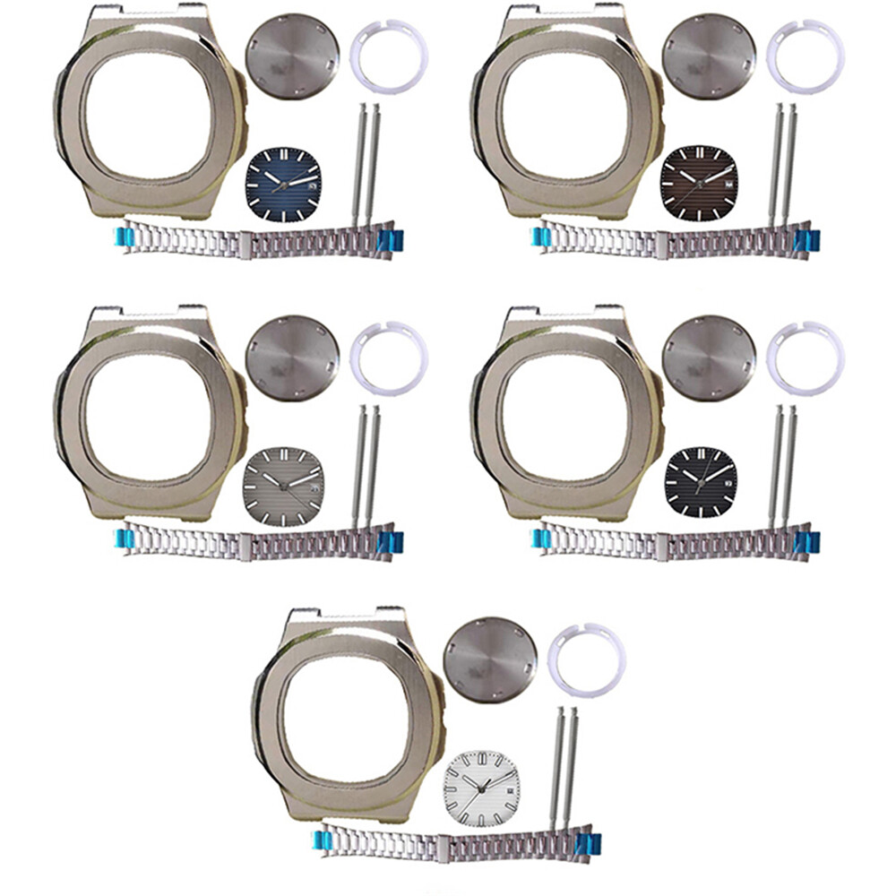 41MM Watch Case Strap Band Watch Dial for Miyota 8205/8215 for 2813/3804