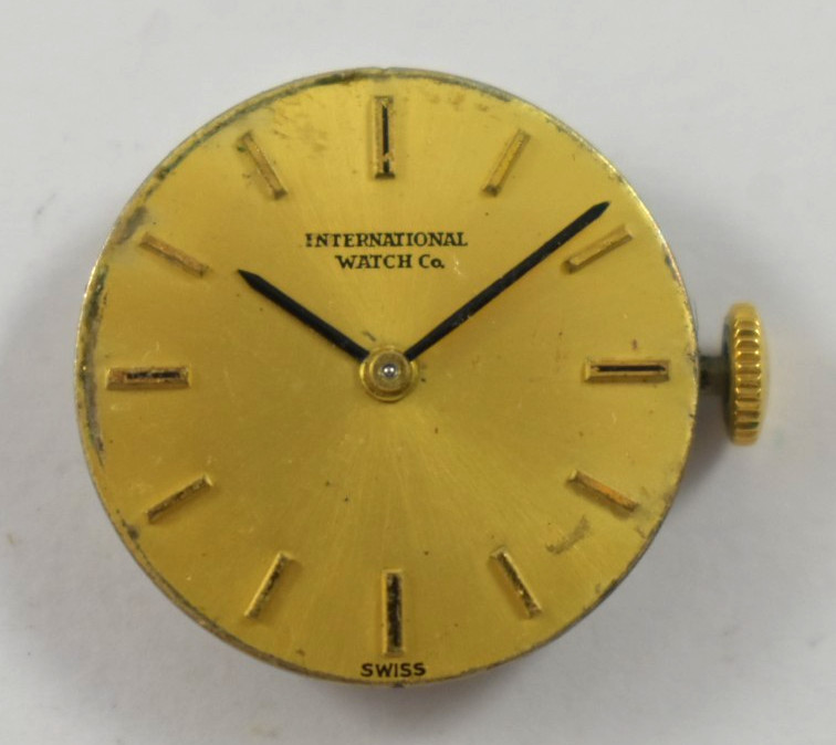 Vintage International Watch Co Manual Wind Ladies Wrist Watch Movement lot.aq