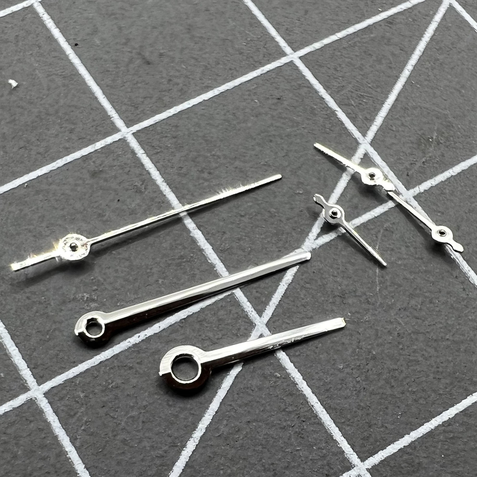 10.5mm Silver Trim No Lume Watch Hand for Movement VX3J VX9J VX7J VX3N VX9N VX42