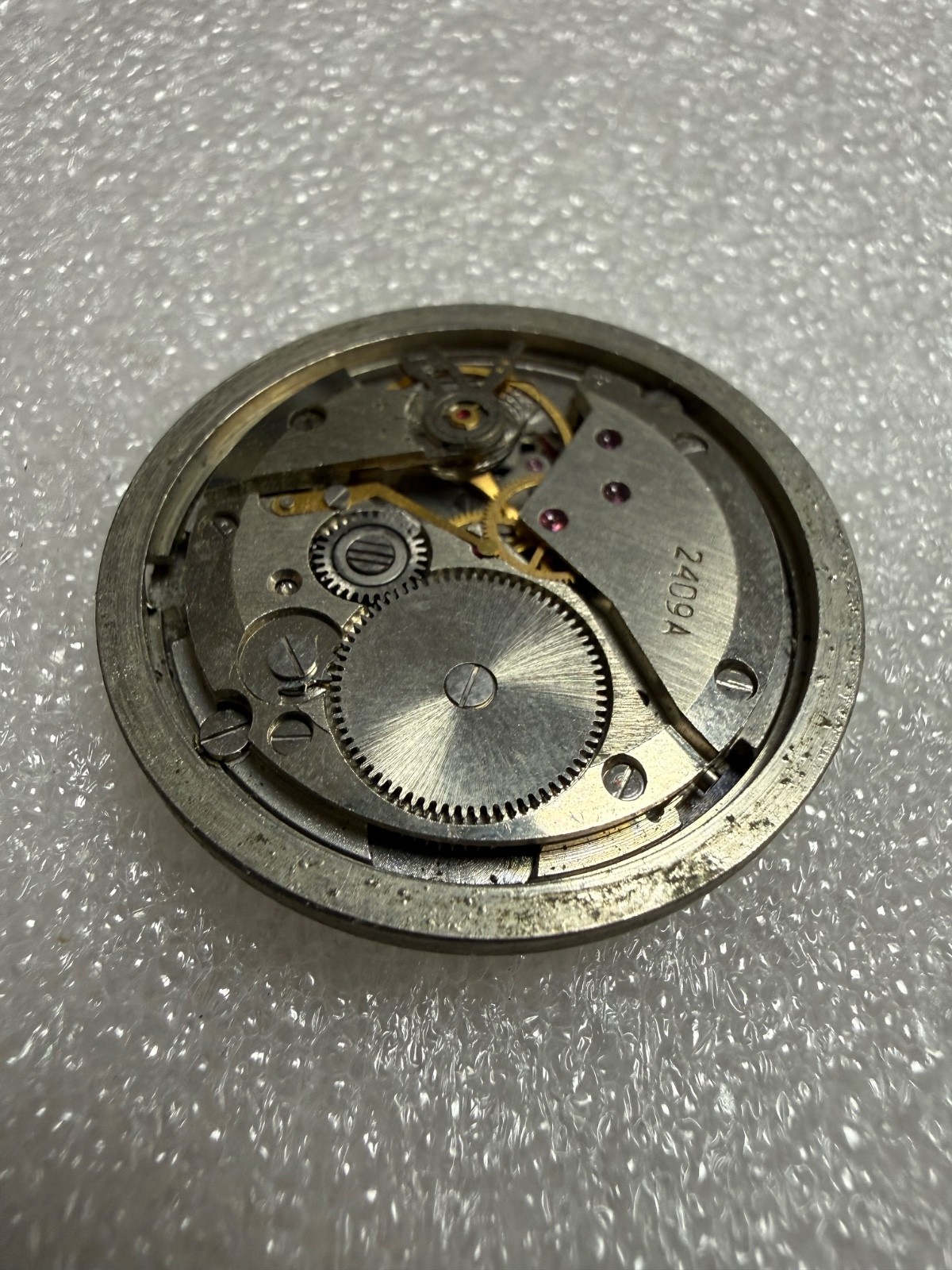 Watch movement USSR Vostok Cal.2409A plus Dial.For parts.