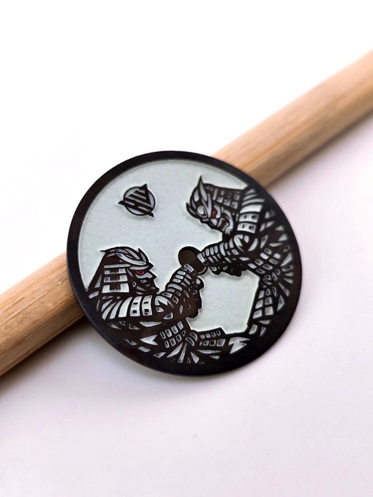 Custom-Made FULL LUME Watch Dial | Samurai – Order any designsize