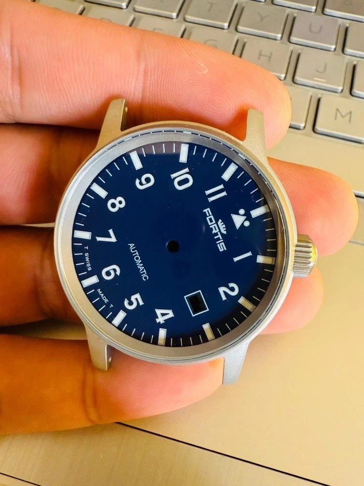 Fortis Flieger Kit,New,Blue Dial,40mm Case.595.10.46.1