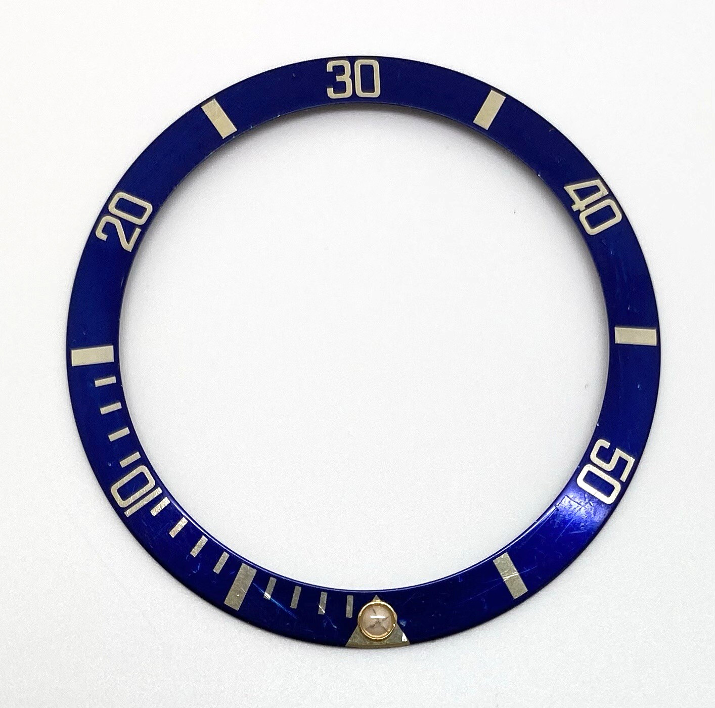 Authentic Rolex Submariner Date 16613 16803 16808 16818 Blue Watch Bezel Insert