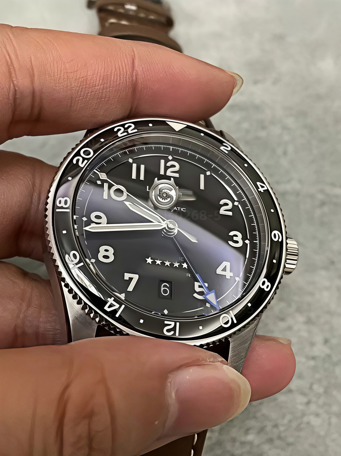For DIY 42mm case NH34 GMT, stainless steel/gold set -offers welcome