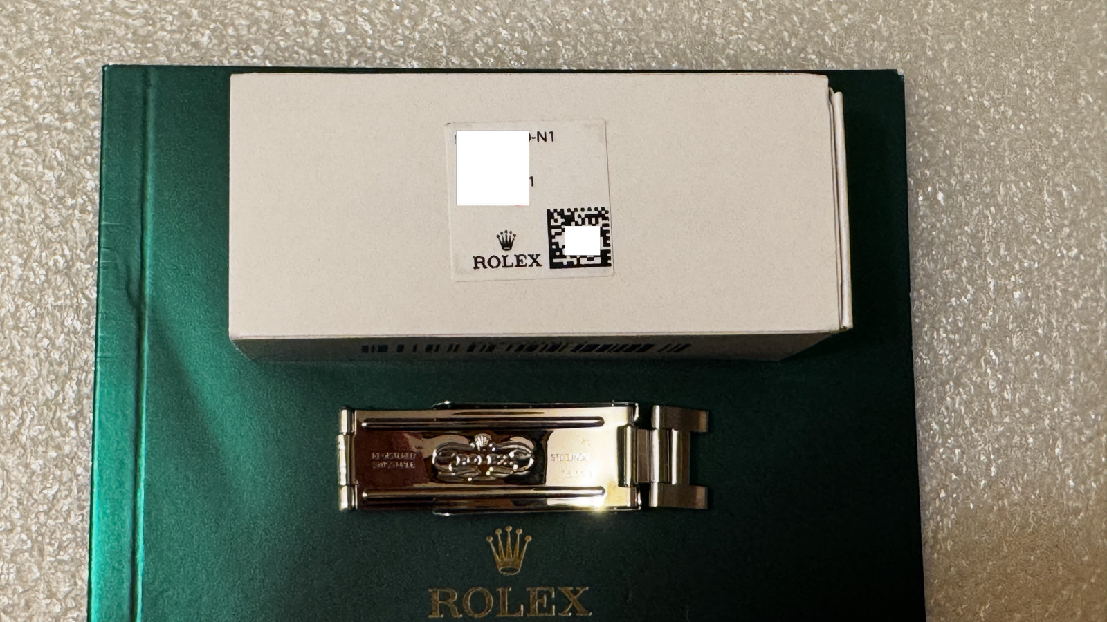 Genuine Rolex 78350 Z3 Oyster Bracelet Clasp Buckle Swiss Made Rolex Parts