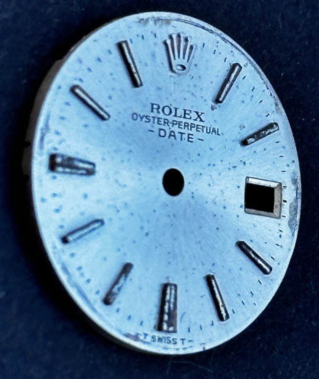 Vintage Rolex Oyster Perpertual Date Watch Dial For 26mm Case 6517 6519 6917