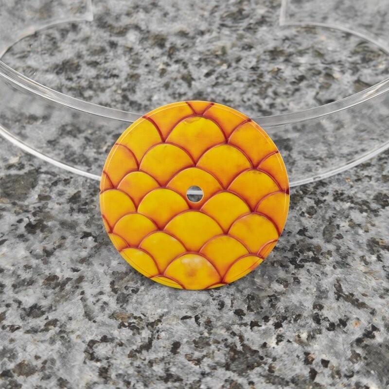 28.5mm Koi Fish Texture Watch Dial Luminous Mod Parts Fit NH36 NH35