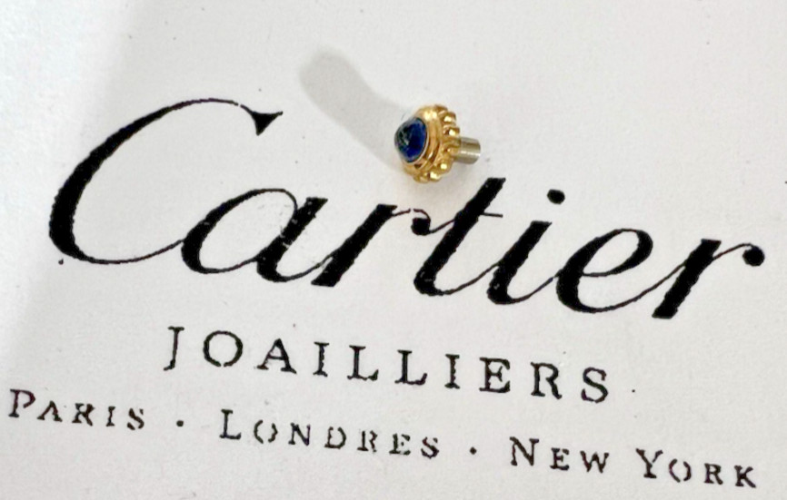 Cartier Watch Crown Must Etc WOMEN’S 18k ROSE Gold 3.40mm Genuine Swiss Made
