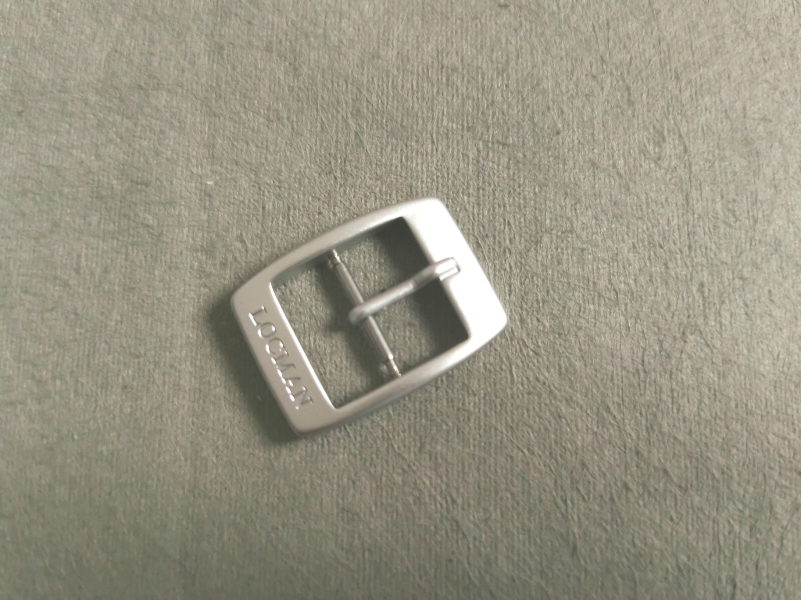 Locman vintage aluminum buckle mm 16 newoldstock condition