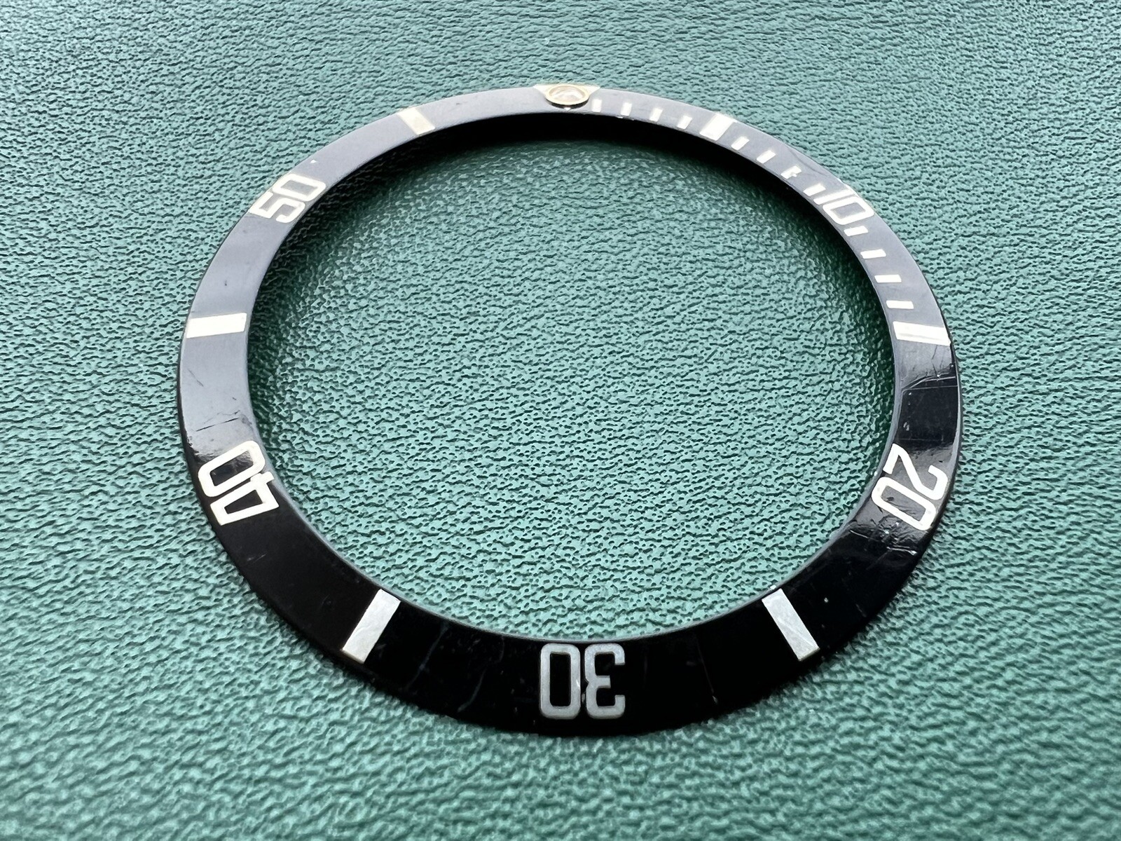 Rolex Submariner Date 16613 16803 16808 16618 Black TRITIUM Bezel Insert #1199
