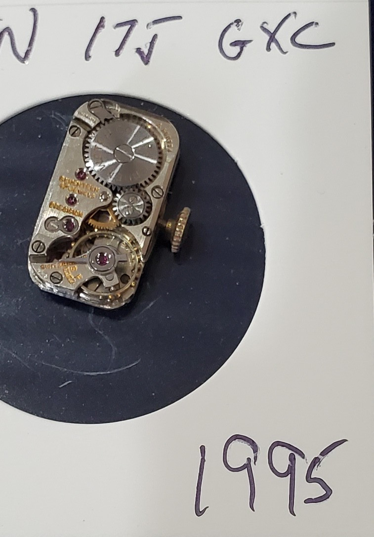 WOMENS GRUEN 17j GXC WRIST WATCH MOVEMENT #1995