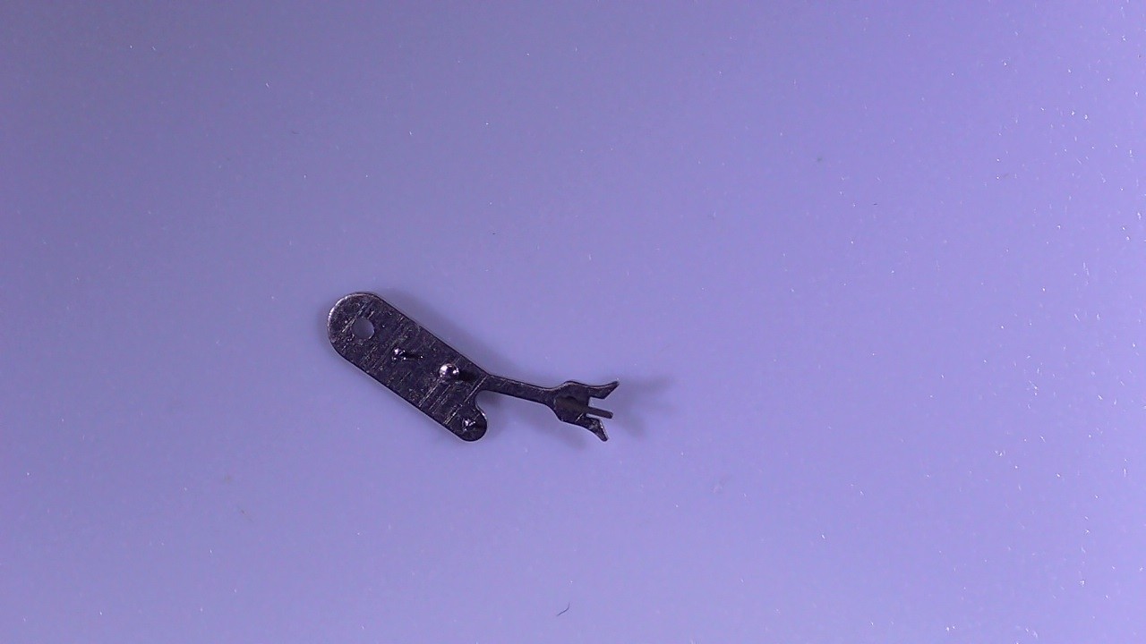 Watch Parts For Cattin C-66 Stainless Steel Gray Escapement Anchor