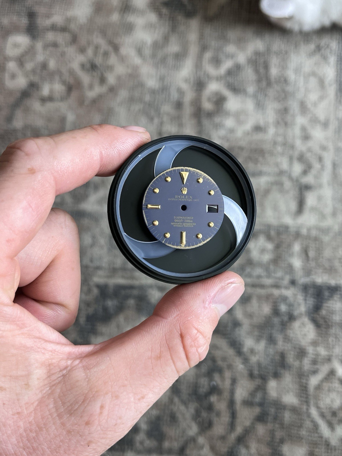 Genuine Rolex Submariner 1680 Blue Nipple Dial