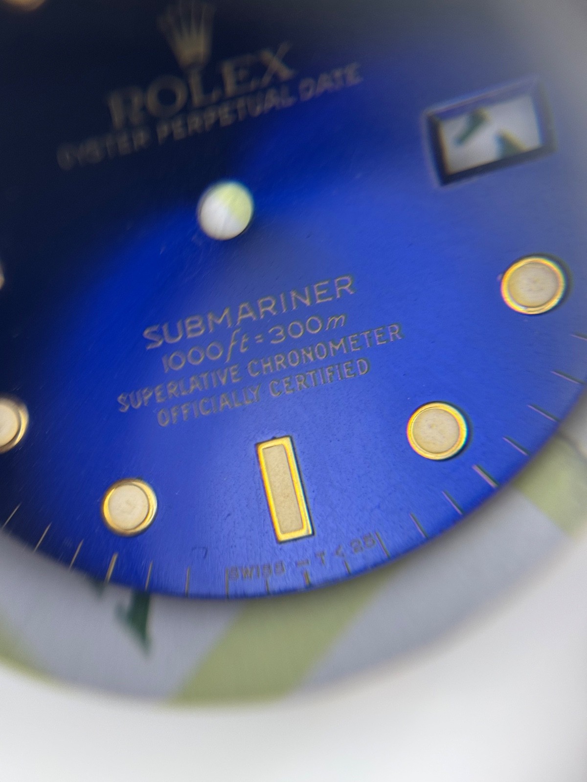 Rolex Ultra-Rare Rolex Submariner Purple / Blue Tritium Dial – Swiss-T 25 – 1661
