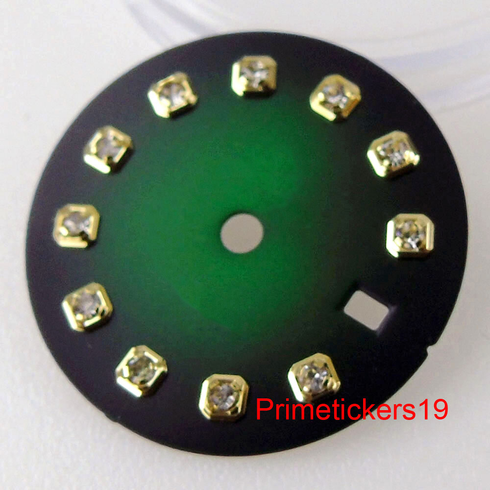 20.5mm Multicolor Sunburst/Gradient Watch Dial Diamond Markers Fit NH05 Movement