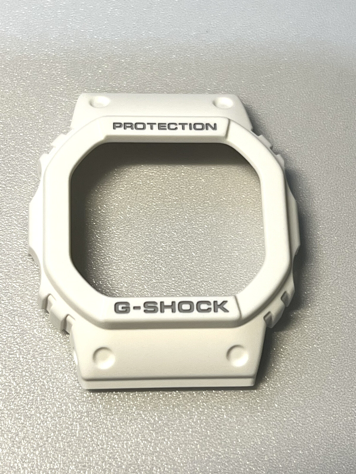 Genuine G Shock Replacement part Bezel Cover for DW5600LJ-7 White New **