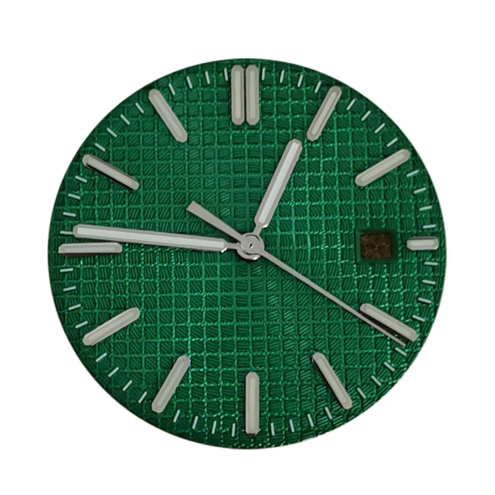 31.5MM Watch Dial and Watch Hands Green Luminous for Japanese 8215/Chinese 2813