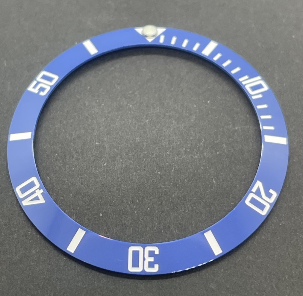 Replacement BLUE Ceramic Bezel For 40mm Rolex Submariner 116610 116613 116618