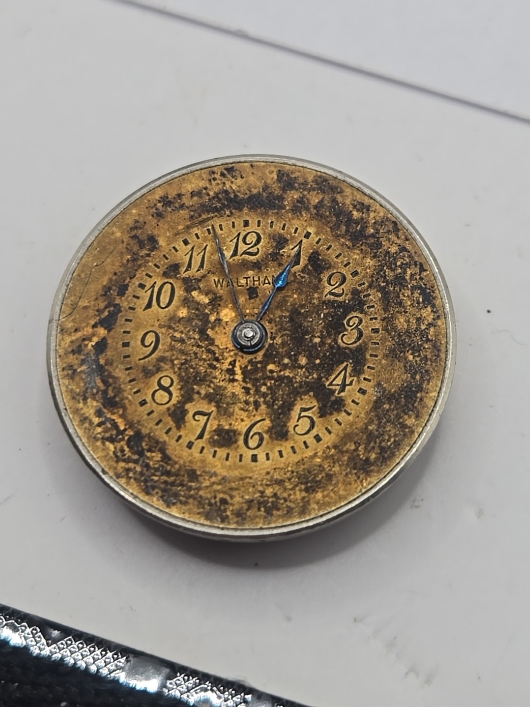 1913 Ladies Waltham Bracelet Pocket Watch Movement For Repairs As Is