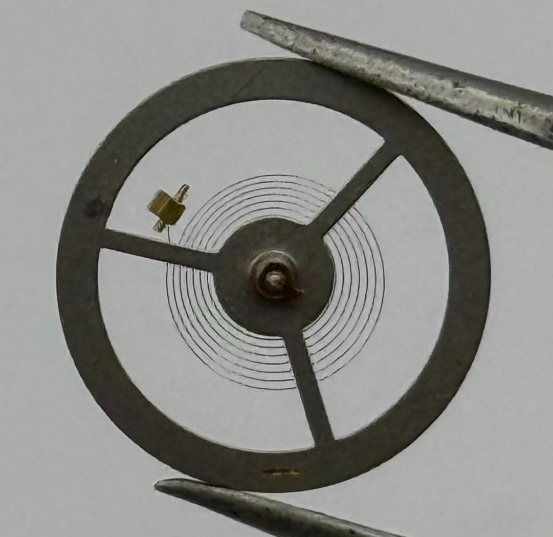 EB 8800 Balance Wheel Complete And Spring 12’’’ 4883 Watch Movement Parts NOS
